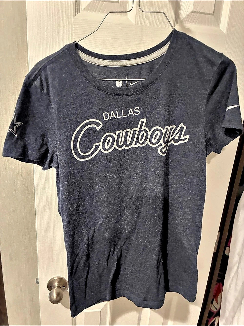 Nike Dallas Cowboys Nike Primetime Tri-Blend T-Shirt Graphic Tee